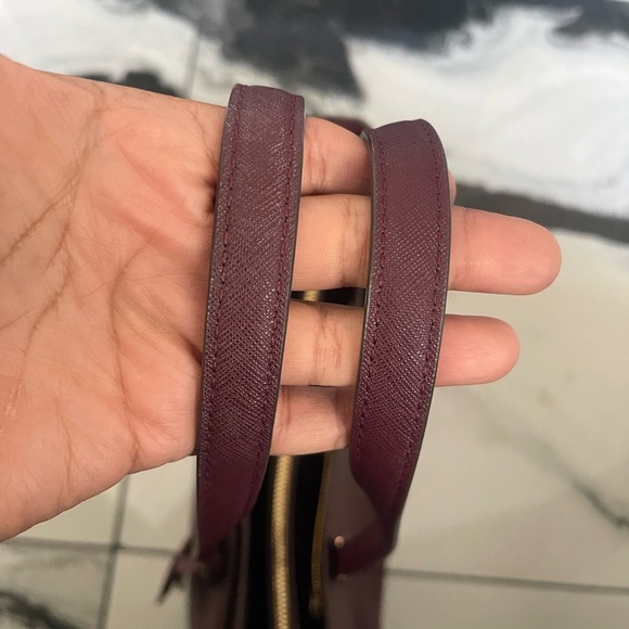 Tory Burch Deep Red Satchel - Picture 12 of 13